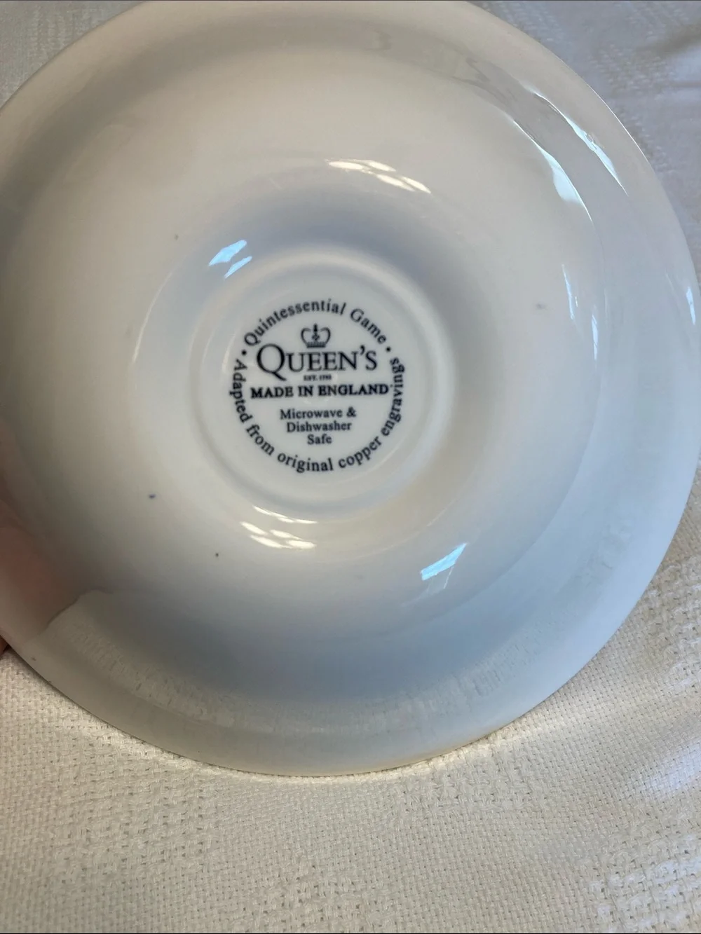 Vintage Queen’s Quintessential Game Mallard Serving Bowls Set